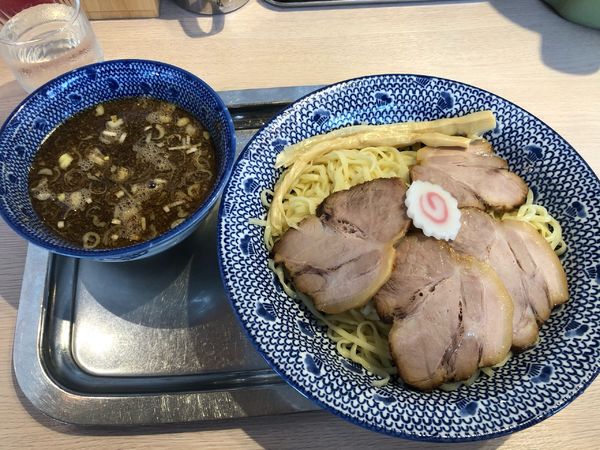 「チャーシューつけ麺　1250円　大盛160円」@魚介系醤油拉麺専科 海空土の写真