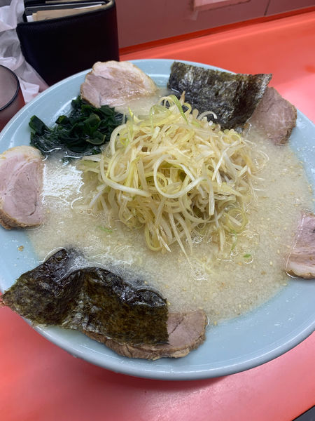 「塩ネギチャーラーメン中盛」@ラーメンショップ 丸ヶ崎店の写真