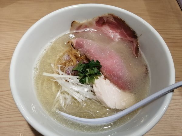 「くらむそば　塩　貝のみ　　950円」@貝出汁中華そば くらむの写真