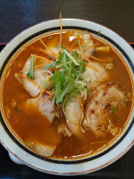 「辛々らーめん」@しな㐂 犬山南店の写真