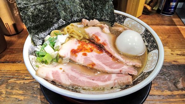 「特製煮干ラーメン」@すごい煮干ラーメン凪 渋谷東口店の写真