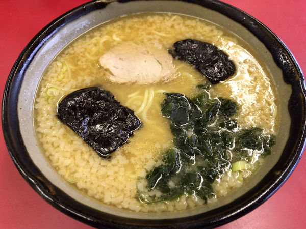 「みそラーメン(アブラ多め、味濃いめ) 700円」@もっちゃんラーメンの写真