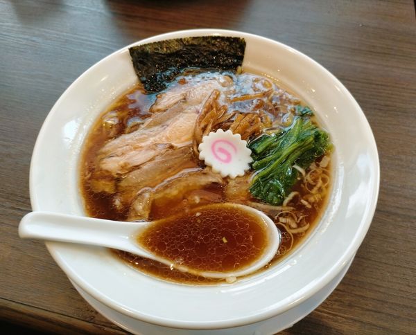 「醤油ラーメン780円」@長岡食堂 町田店の写真
