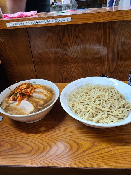 「大つけ麺豚入り　麺少なめ」@ラーメン二郎 亀戸店の写真