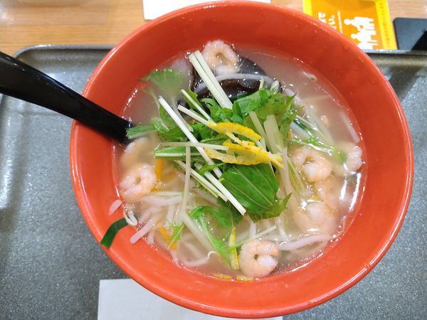「ゆず塩野菜ラーメン」@幸楽苑 イオンモール八千代緑が丘店の写真