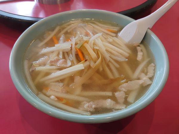 「ザーサイソバ」@俵屋飯店の写真