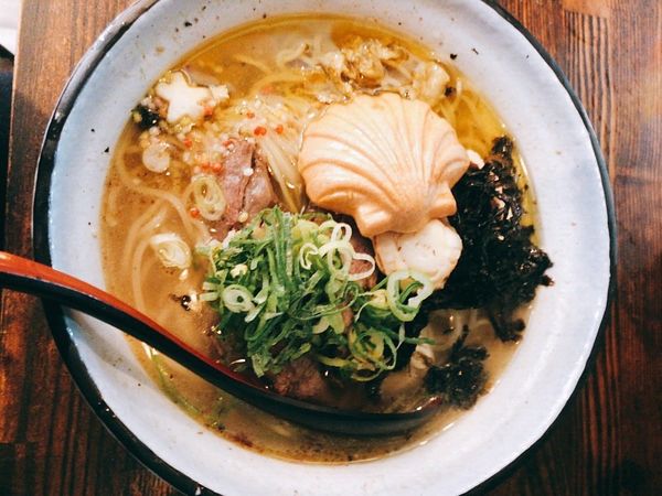 「牛とホタテの潮ラーメン」@麺場voyageの写真