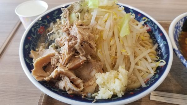 「ニボジロー　麺大盛」@凌駕IDEA イオンモール松本店の写真