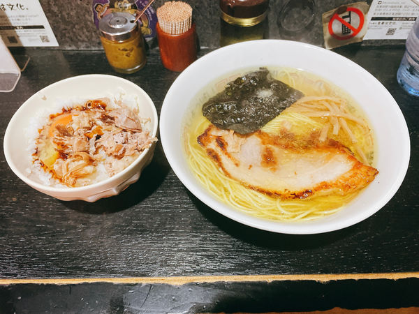 「塩そば」@塩そば 桑ばらの写真