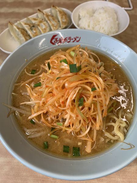 「ねぎ味噌ラーメン 820円」@くるまやラーメン 妙典店の写真