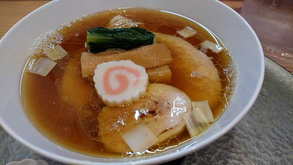 「羅臼昆布と鮭節(1100円税込)」@中華そば 深緑の写真