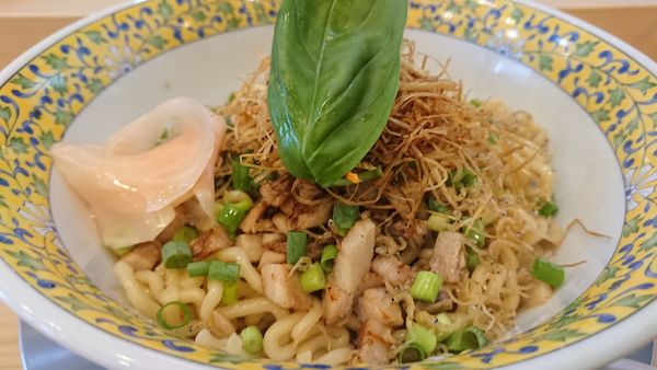 「【限定】混ぜそば「流星群」」@中華そば すばる食堂の写真