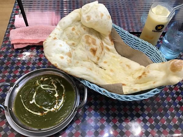 「ランチＡセット720円プラス税(選択サグチキンカレー)」@グマデビーの写真