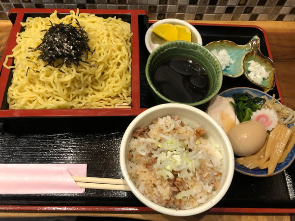 「ざるラーメンセット」@虎の子らぁ麺 マカンの写真