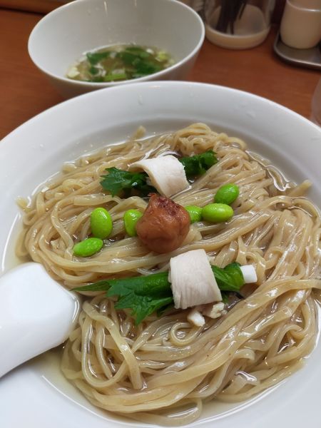 「羅臼昆布と浅利のつけそば」@中華そば 七麺鳥の写真