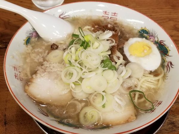「環七背脂チャッチャラーメン」@渡なべの写真