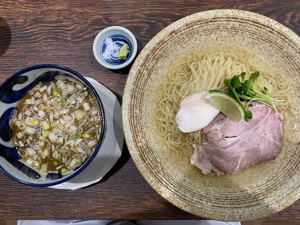 「昆布水つけ麺」@中華そば 燕屋商店の写真