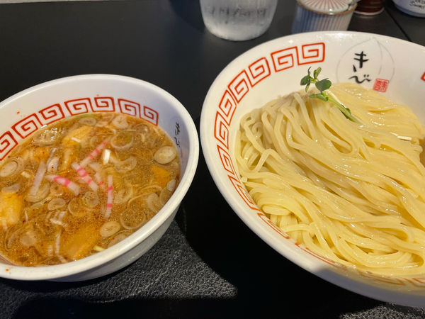 「つけそば＋味玉」@中華そば きび 明大前店の写真