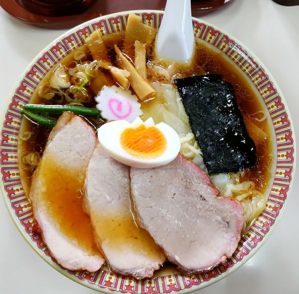 「ワンタンメン」@手打中華 すずきの写真