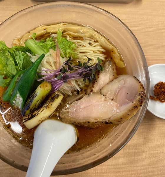 「【限定】冷やし醤油そば　９００円」@らぁ麺 にし田の写真