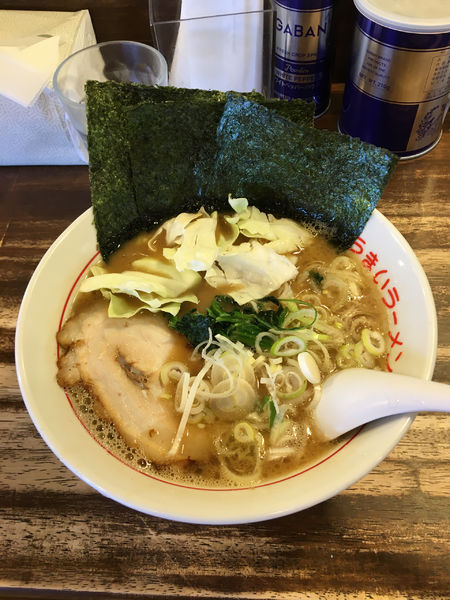 「うまいラーメン　830円」@松福 長浜海岸店の写真