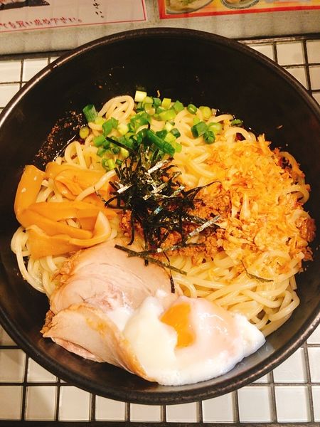 「男味油そば」@油そば 雷神 市川店の写真