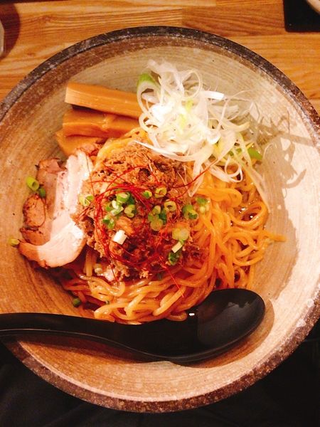 「さんままぜそば」@魚骨ラーメン 鈴木さんの写真