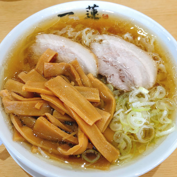 「メンマ中華そば 770円」@佐野らーめん 一蓮の写真