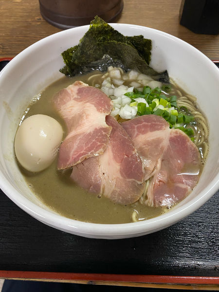 「極煮干し　特製」@つけ蕎麦 えん藤の写真