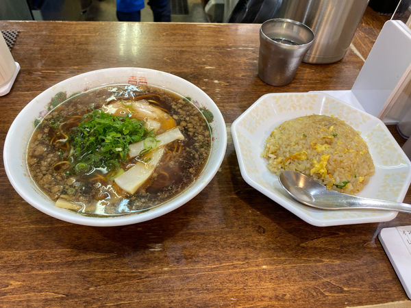 「チャーハンセット」@尾道ラーメン 一丁の写真