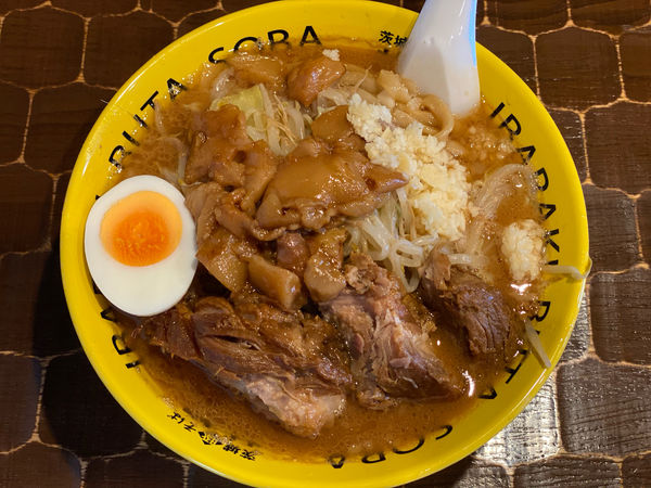 「豚そば 小 800円」@茨城豚そば 特龍 本店の写真