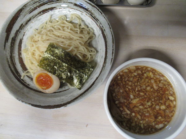 「つけ麺（700円）」@元祖敏々亭 びんびん 高尾店の写真