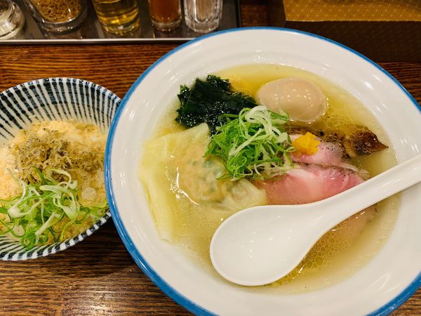 「得製潮そば」@麺宿 志いなの写真