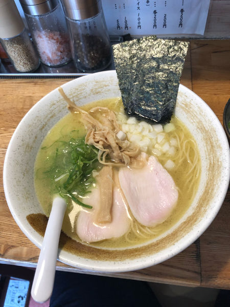 「あっさり鶏そば　770円」@麺匠ようすけ 鶏煮亭の写真