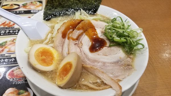 「味玉きゃべとん」@二代目丸源 松本店の写真