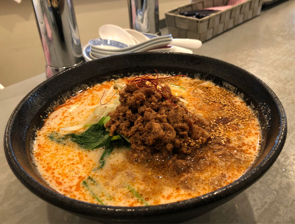 「灼熱の坦々麺（初級）」@三陽楼の写真