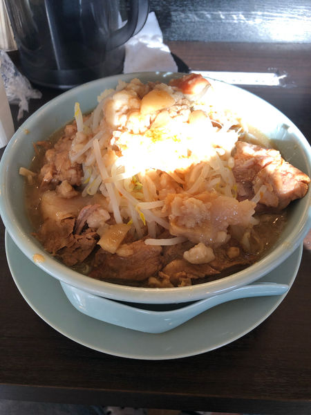 「豚そば肉増し【980円】」@ラーメン弐豚の写真