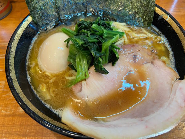 「ラーメン＋味玉：700＋100円」@末廣家の写真
