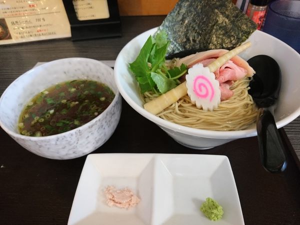 「限定 天草大王と濃厚昆布水つけ麺 正油」@麺匠えにしの写真