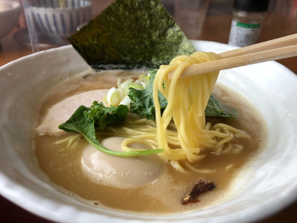 「こってりSoba  800円」@中華蕎麦 円雀の写真