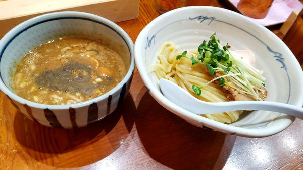 「濃厚煮干しつけ麺」@麺や百日紅の写真