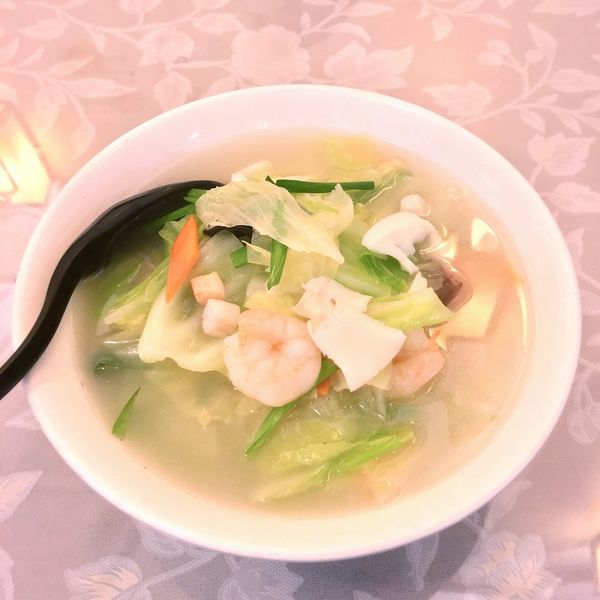 「海鮮湯麺。¥748。」@中華料理 天福楼 方南町店の写真