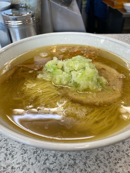 「塩」@自家製麺 らーめん くぼ田の写真