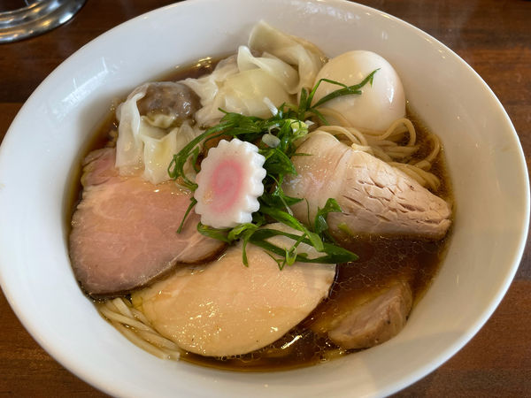 「特製中華そば1100円」@中華そばのあい川の写真