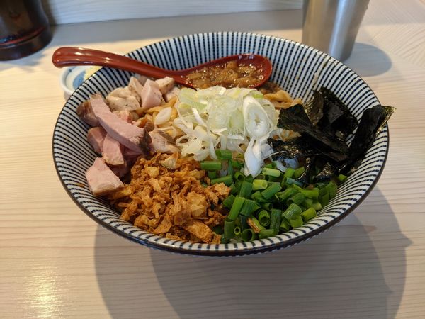 「みたらし醤油の油ソバ」@長男、もんたいちおの写真