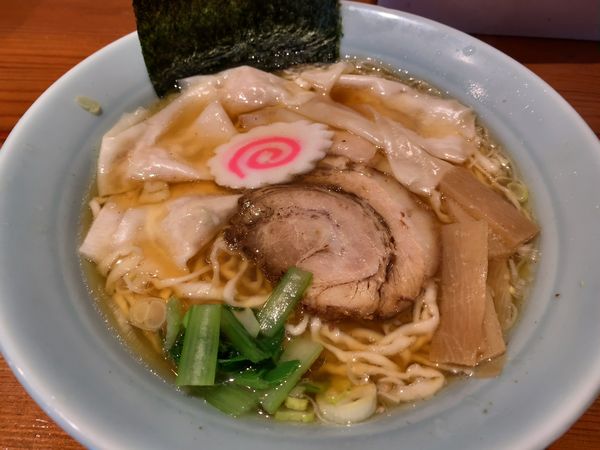 「ワンタンメン」@佐野らーめん 麺屋 翔稀の写真