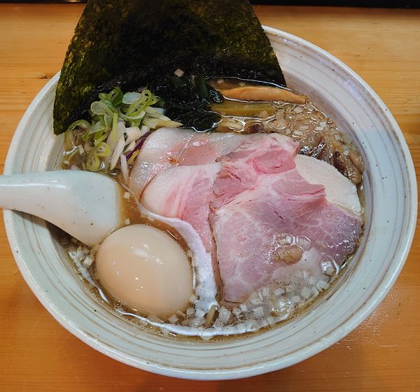 「特製煮干しそば(1020円)」@讃岐ラーメン 香麦の写真