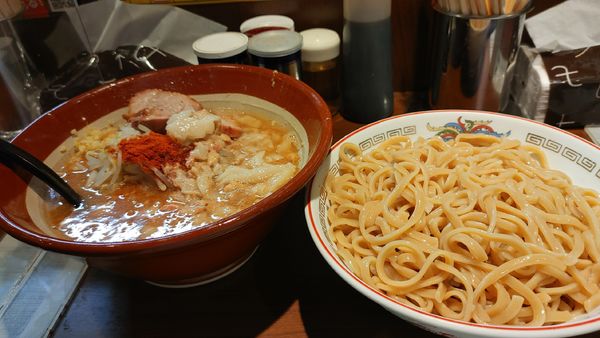 「大・麺増し・つけ麺（ショウガアブラマシマシアレ）￥１０８０」@豚山 大森店の写真