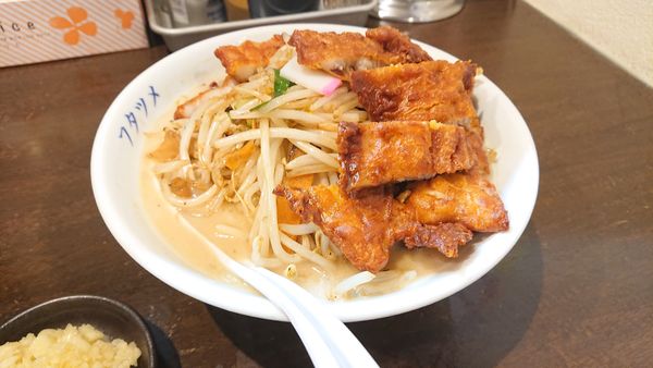 「排骨タンメン」@極濃湯麺 フタツメ 越戸店の写真
