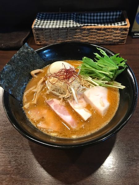 「エビ味噌ラーメン」@GANCON NOODLEの写真